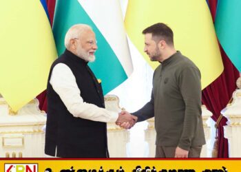 மோடியை சந்திக்க இந்தியா வருகைதரவுள்ளார் உக்ரைன் ஜனாதிபதி