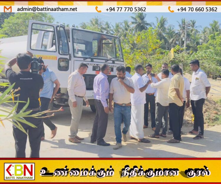 ஏறாவூர் பற்றிலிருந்த நீர் பவுசர் வெலிமடை பிரதேச சபைக்கு மாற்றப்பட்டமைக்கு மாற்று வழி பெற்றுத்தருமாறு கோரிக்கை