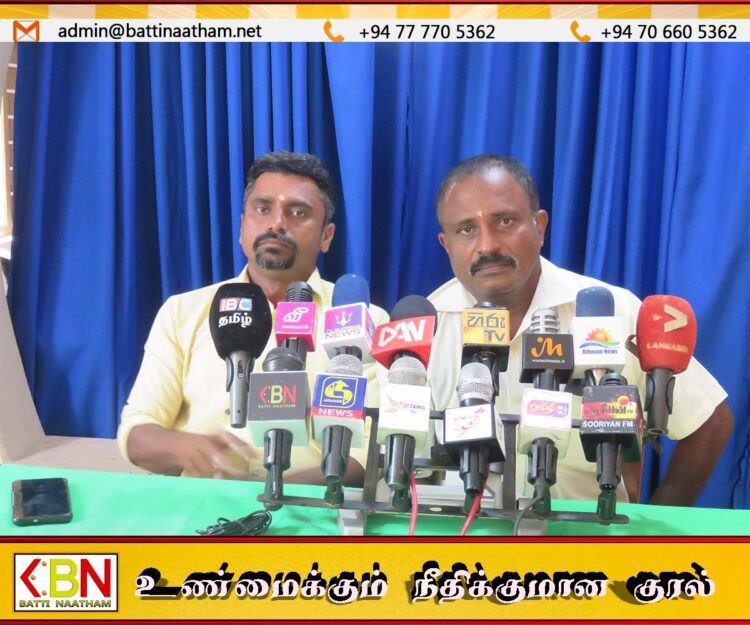 மட்டக்களப்பில் ஹர்த்தால் தொடர்பான பிரகாஷின் கருத்து விவசாயிகளைச் சேர்ந்ததல்ல; வாகனேரி விவசாய அமைப்புகள் கண்டனம்