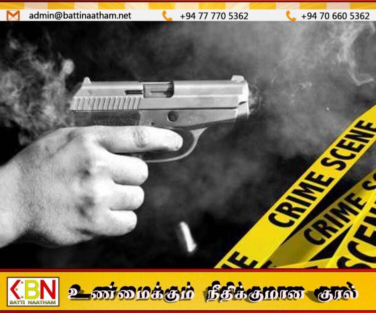 விளையாட்டு மைதானத்தில் துப்பாக்கிச் சூடு; ஒருவர் கைது