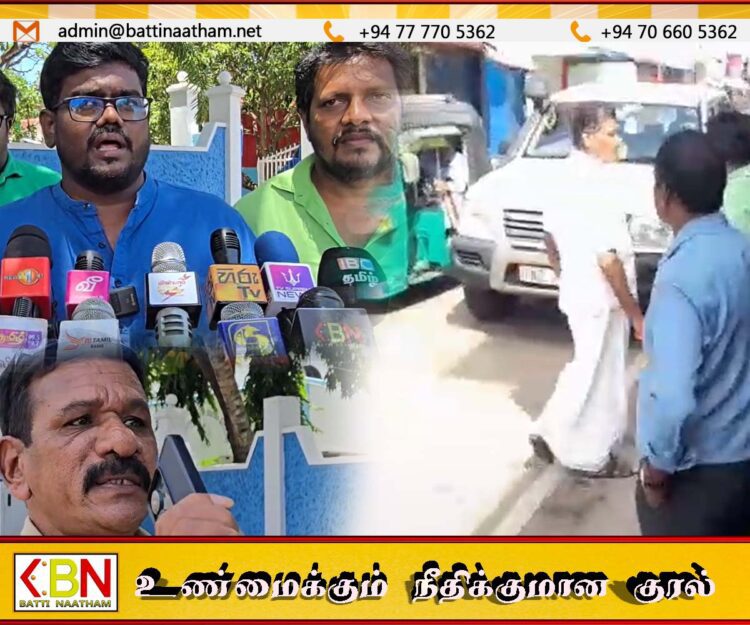 மட்டு முதல்வர் சிவம் பாக்கியநாதனுக்கு எதிராக பொலிஸில் முறைப்பாடு-காணொளி