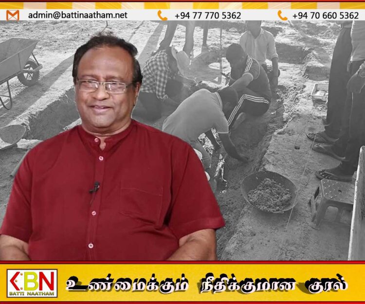 செம்மணி மனிதப் புதைகுழி விவகாரத்தை இராணுவத்தின் மீது சுமத்த முயற்சி; சரத் வீரசேகர