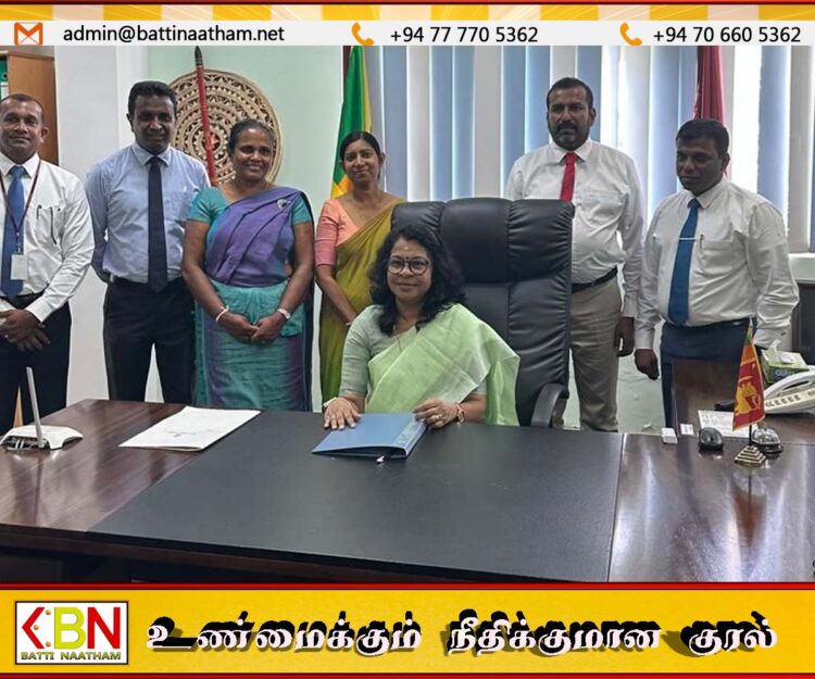 இலங்கை வரலாற்றில் முதலாவது பெண் பதிவாளர் நாயகமாக சசிதேவி ஜலதீபன் பதவியேற்றார்
