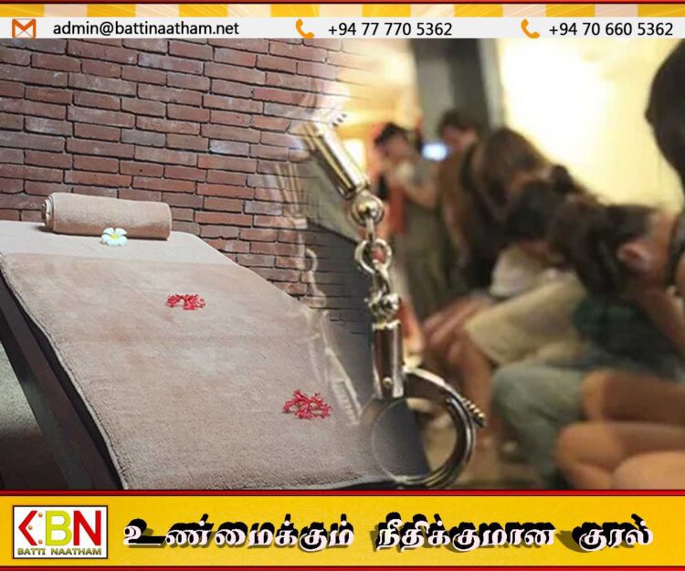 தெஹிவளையில் மசாஜ் நிலையம் போல் நடாத்தப்பட்ட விபச்சார விடுதி; 9 பெண்கள் கைது
