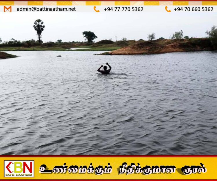 கரடியனாறு பொலிஸ் பிரிவில் நீர் நிரம்பிய குழிக்குள் தவறுதலாக விழுந்து ஒருவர் உயிரிழப்பு