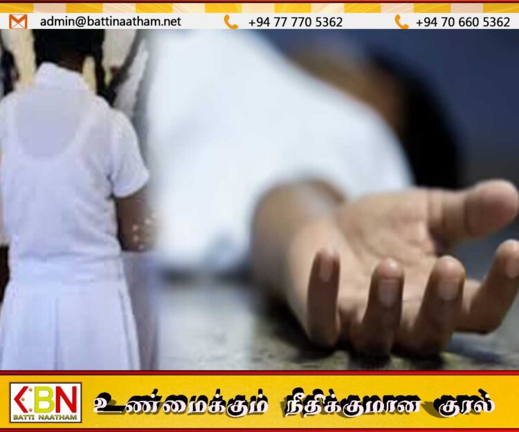 பஸ்ஸிற்க்கு காத்திருந்த மாணவி மயங்கி விழுந்து உயிரிழப்பு