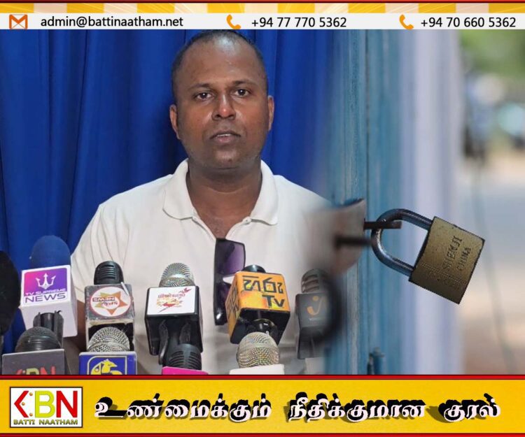 வடக்கு, கிழக்கு முதலமைச்சர்களாக வர சுமந்திரன் மற்றும் சாணக்கியனின் அரசியல் நாடகமே இந்த ஹர்த்தால்; அகில இலங்கை கிறிஸ்தவ காங்கிரஸ்