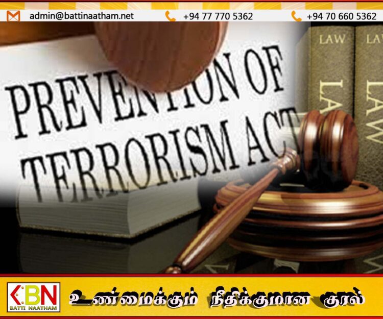 இறுதி கட்டத்தை நோக்கி நகரும் புதிய பயங்கரவாத எதிர்ப்புச் சட்ட வரைவு