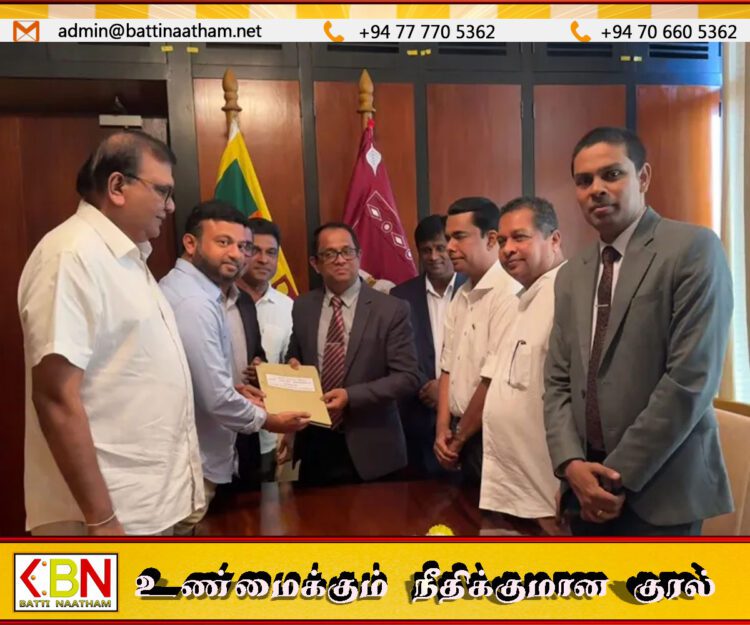பாதுகாப்பு பிரதி அமைச்சருக்கு எதிரான நம்பிக்கையில்லாப் பிரேரணை சபாநாகரிடம் கையளிப்பு