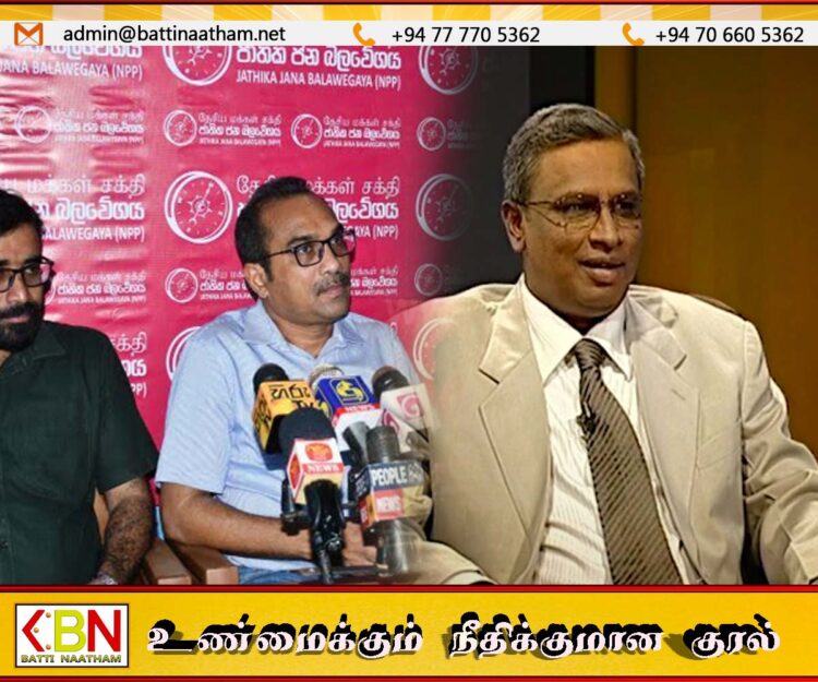 சுமந்திரன் யாழில் இருக்கிறாரா? அல்லது ரணிலின் வீட்டில் இருக்கிறாரா?; பிமல் ரத்நாயக்க கேள்வி!