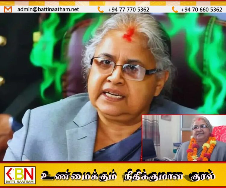 நேபாளத்தின் முதல் பெண் பிரதமராக பதவி ஏற்றார் சுஷிலா கார்கி