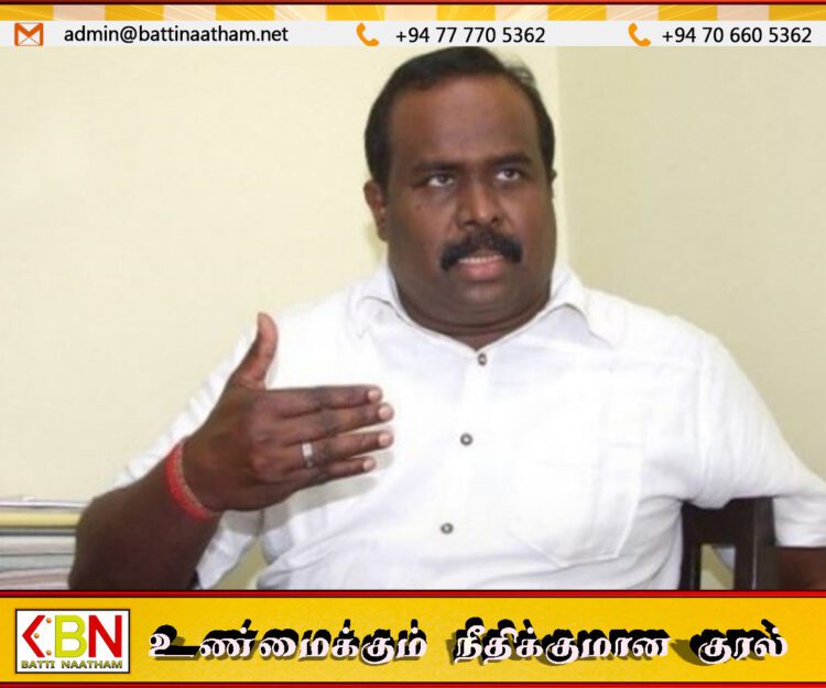 காற்றாலை திட்ட எதிர்ப்பை ஒடுக்கிய ஜனாதிபதி; ஜனநாயகம் ஏமாற்றமளிக்கிறது என அடைக்கலநாதன் விமர்சனம்