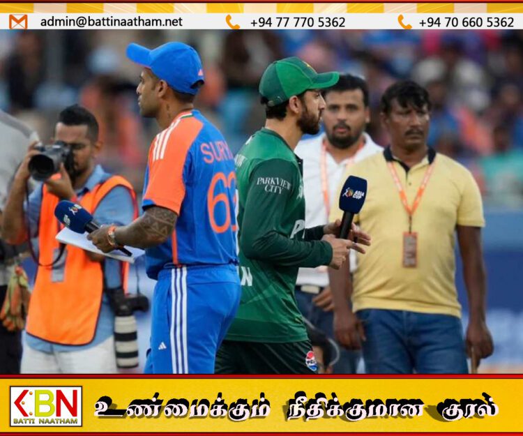 ஆசியக்கிண்ணத் தொடரில் பாகிஸ்தான் வீரர்களுடன் கைகுலுக்க மறுத்த இந்திய அணி