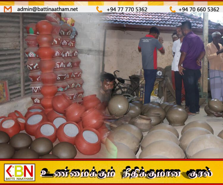ஏறாவூர் பிரதேசத்தில் மட்பாண்ட உற்பத்தியாளர்கள் களிமண் பெற்றுத்தருமாறு கோரிக்கை!