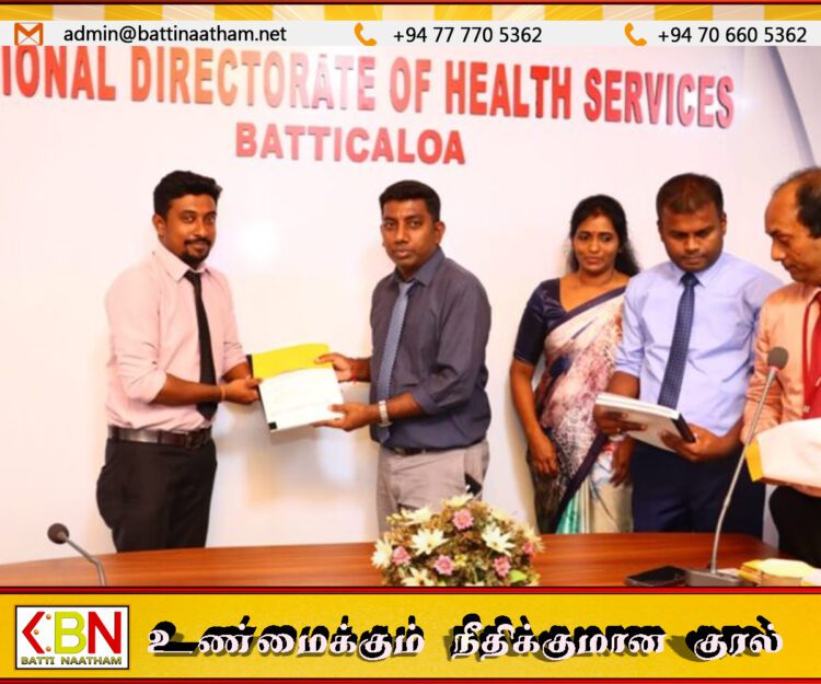 மட்டக்களப்பில் சுகாதார சேவையை வலுப்படுத்தும் நோக்குடன் 39 புதிய வைத்தியர்கள் நியமனம்