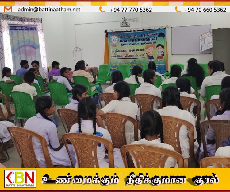 மட்டு இலுப்படிச்சேனை அம்பாள் வித்தியாலயத்திற்கு இணைந்த கரங்கள் அமைப்பின் உதவியுடன் கணித ஆசிரியர் நியமனம்