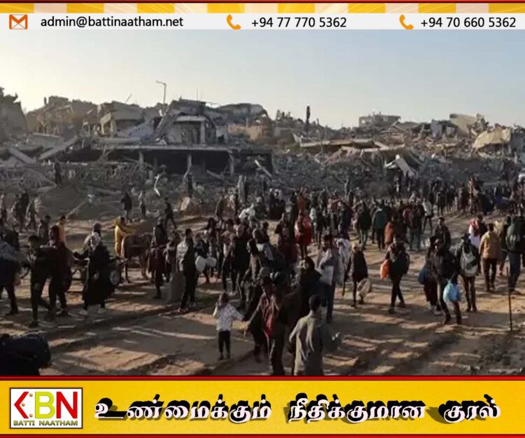இராணுவ நடவடிக்கைகள் விரிவாக்கம்; காஸா மக்களை வெளியேறுமாறு இஸ்ரேல் உத்தரவு