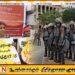 ஜனாதிபதி செயலகத்திற்கு முன்பாக மன்னார் மக்கள் போராட்டம்