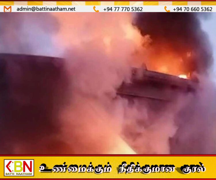சப்புகஸ்கந்த சுத்திகரிப்பு எரிபொருள் நிலைய கொள்கலனில் தீப்பரவல்