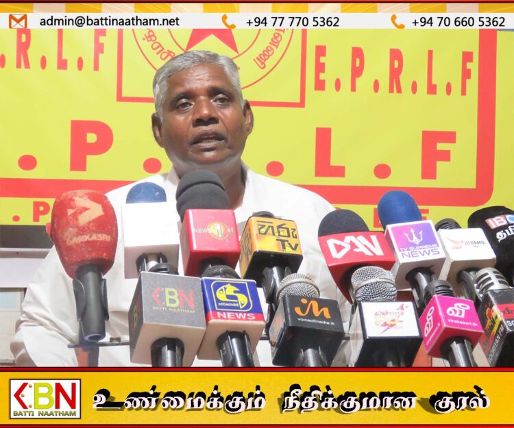 பிரேரணைக்கு வாக்களிக்காத தமிழ் நாடாளுமன்ற பிரதிநிதிகள் பதில் சொல்லியே ஆகவேண்டும்; இரா. துரைரெட்ணம்
