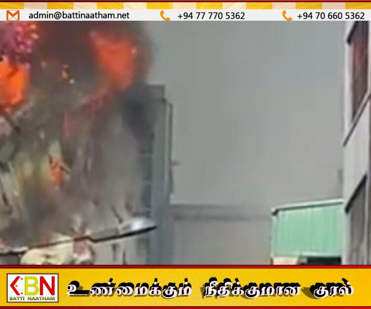 புறக்கோட்டையில் உள்ள வர்த்தக நிலையத்தில் தீப்பரவல்