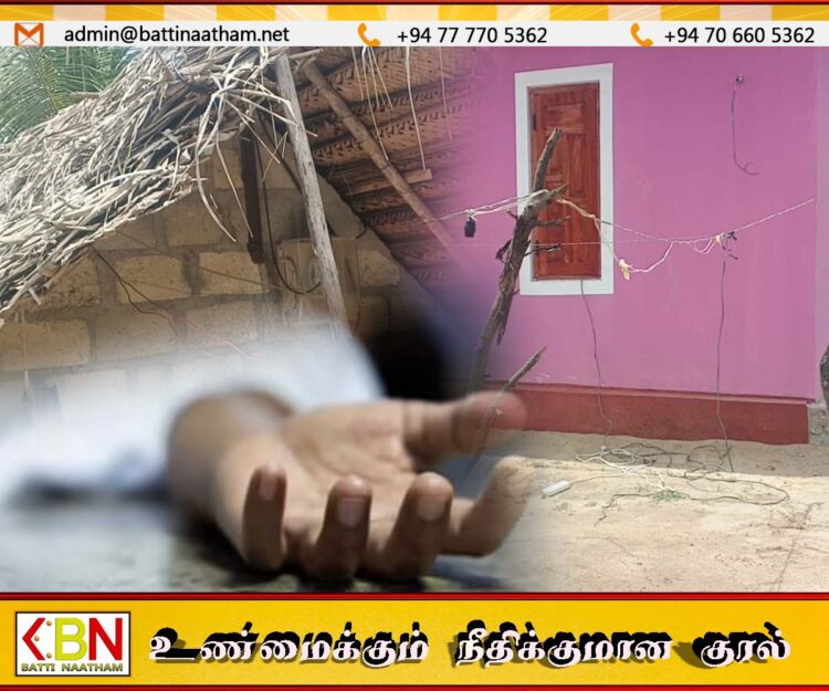 வெல்லாவெளியில் மினசாரம் தாக்கி ஒருவர் உயிரிழப்பு