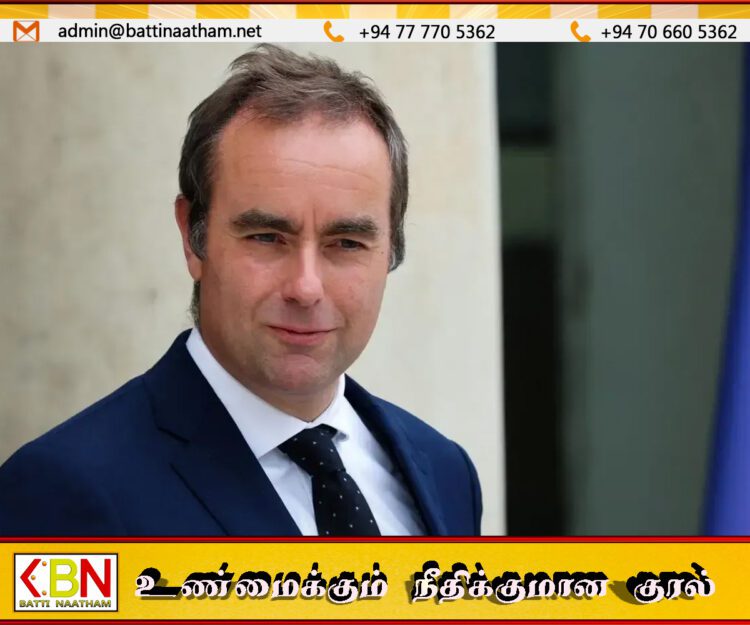 பிரான்ஸ் நாட்டின் புதிய பிரதமராக செபஸ்டியன் லெகோர்ன் நியமனம்