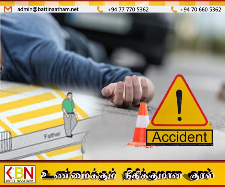கொஹூவல பகுதியில் வாகன விபத்தில் பாதசாரி உயிரிழப்பு