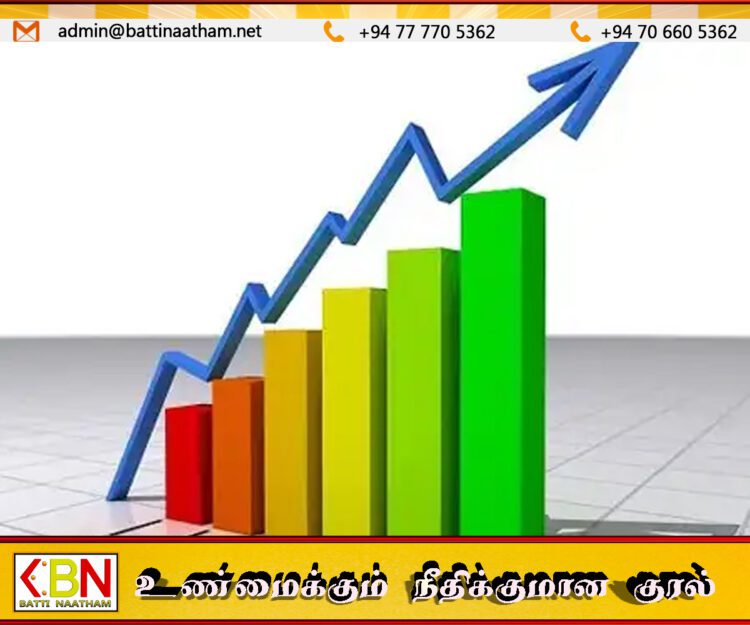 இரண்டாம் காலாண்டில் இலங்கை பொருளாதாரத்தில் ஏற்பட்ட வளர்ச்சி!