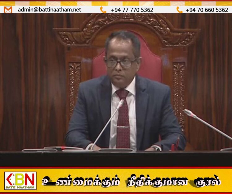 சபாநாயகர் ஜகத் விக்ரமரத்னவுக்கு எதிராக எதிர்க்கட்சி நம்பிக்கையில்லா தீர்மானம்