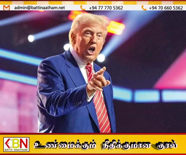 மருந்துப் பொருட்களுக்கு 100 வீதம் வரி விதித்த ட்ரம்ப்!