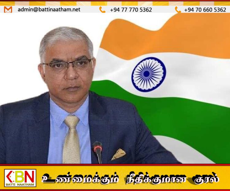 மாகாணசபை குறித்து தமிழ் கட்சிகளுக்கிடையில் ஒருமித்த நிலைப்பாடு தேவை; இந்திய தூதுவர்