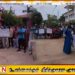 கிளிநொச்சி பிரதான வீதியை புனரமைத்து தருமாறு மக்கள் போராட்டம்