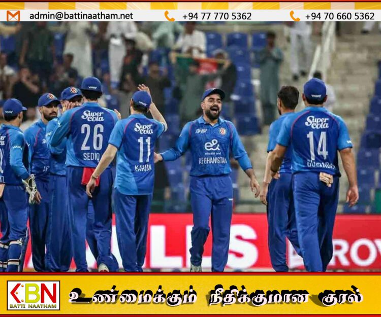 ஆசிய கிண்ண கிரிக்கெட் தொடரின் முதல் போட்டியில் ஆப்கானிஸ்தான் வெற்றி