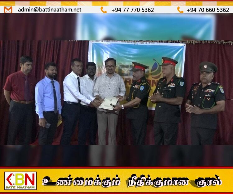 முறக்கொட்டான்சேனை இராணுவ முகாம் 35 வருடங்களின் பின்னர் அகற்றப்பட்டு கல்வி செயற்பாட்டிற்காக கையளிப்பு