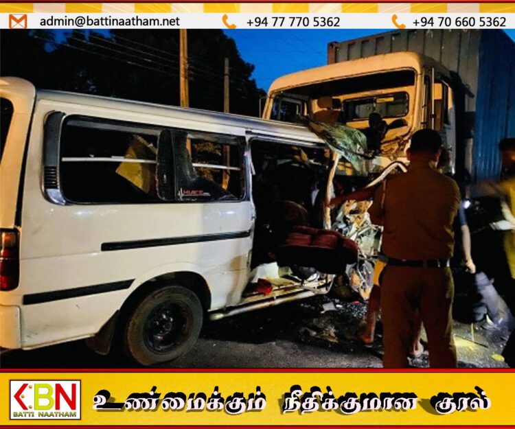 அனுராதபுரம் பிரதான வீதியில் அதிகாலை ஏற்பட்ட கோர விபத்து; மூவர் பலி