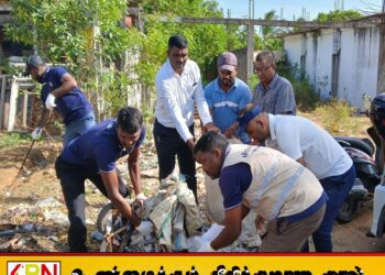 உள்ளுராட்சி வாரத்தை முன்னிட்டு நாவலடியில் வீதிகளை சுத்தப்படுத்தும் வேலைத்திட்டம்