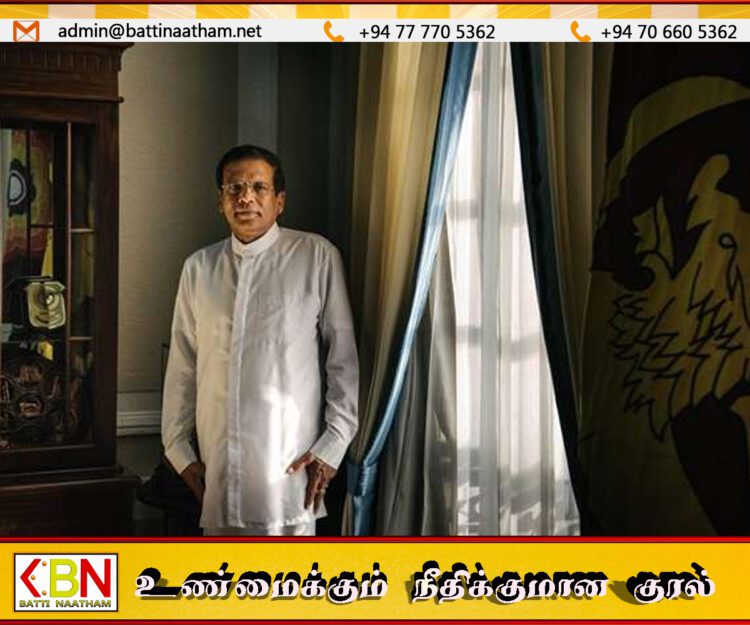 ஓய்வூதியத்தைக் கொண்டே வாழ்கிறேன்; முன்னாள் ஜனாதிபதி மைத்திரி