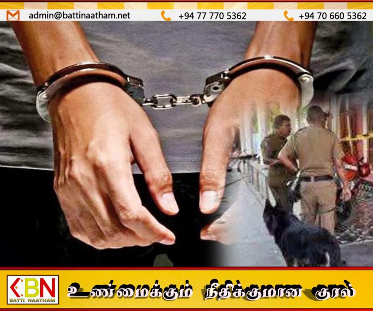 பெரியநீலாவணை பெண் கொலைச் சம்பவத்தில் 20 வயது இளைஞர் கைது