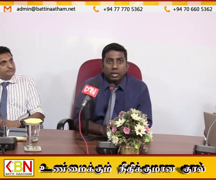 மட்டக்களப்பு மாவட்டம் தற்கொலை விகிதத்தில் இரண்டாம் இடம்; சுகாதார சேவைகள் பணிப்பாளர் முரளீஸ்வரன்