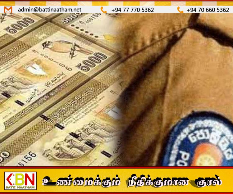 சிரேஷ்ட பொலிஸ் அத்தியட்சகர் சதீஷ் கமகே வங்கி கணக்கில் ஒரு கோடி ரூபா கண்டுபிடிப்பு