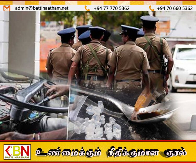 பேருந்து ஓட்டுநர்கள் மத்தியில் அதிகரிக்கும் ஐஸ் மற்றும் ஹெரோயின் பயன்பாடு; பொலிஸாருக்கு பெரும் சவால்