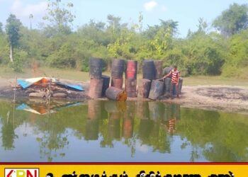 தாந்தாமலை பகுதியில் பெரிய அளவில் கசிப்பு பரல்கள் பறிமுதல்