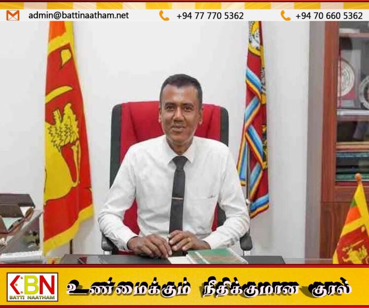 மட்டக்களப்பு மாவட்ட அரசாங்க அதிபராக ஜே.எஸ். அருள்ராஜ்; அமைச்சரவை ஒப்புதல்