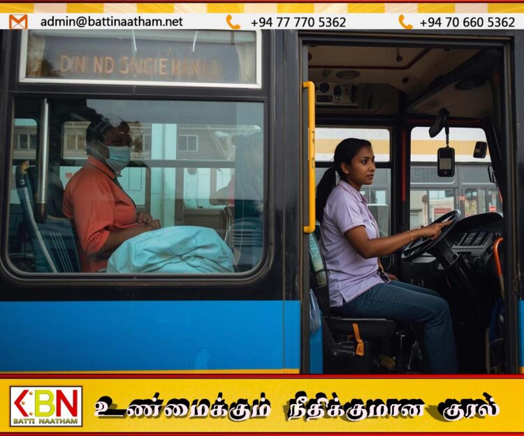 அரச பேருந்து சேவைக்கு பெண் சாரதிகள் மற்றும் நடத்துனர்களை இணைக்க முடிவு