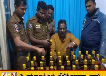 ஹட்டனில் விற்பனைக்கு வைத்திருந்த மதுபான போத்தல்கள் மீட்பு
