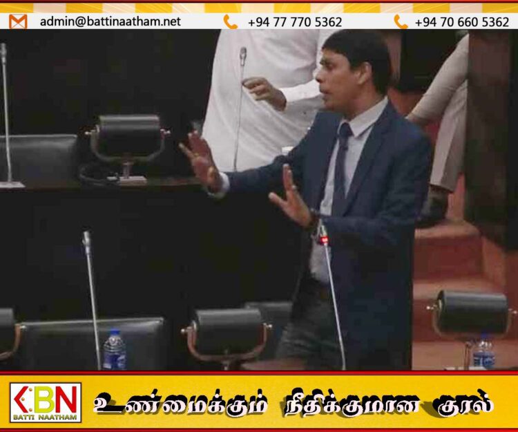 பினாமிகளை வைத்து கையூட்டல் பெறும் அமைச்சர் சந்திரசேகர்; சபையில் சவால் விடுத்த அர்ச்சுனா