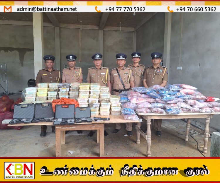 200 கிலோ ஐஸ் மற்றும் ஹெரோயின் போதைப்பொருளை ஏற்றிச் சென்ற லொறி