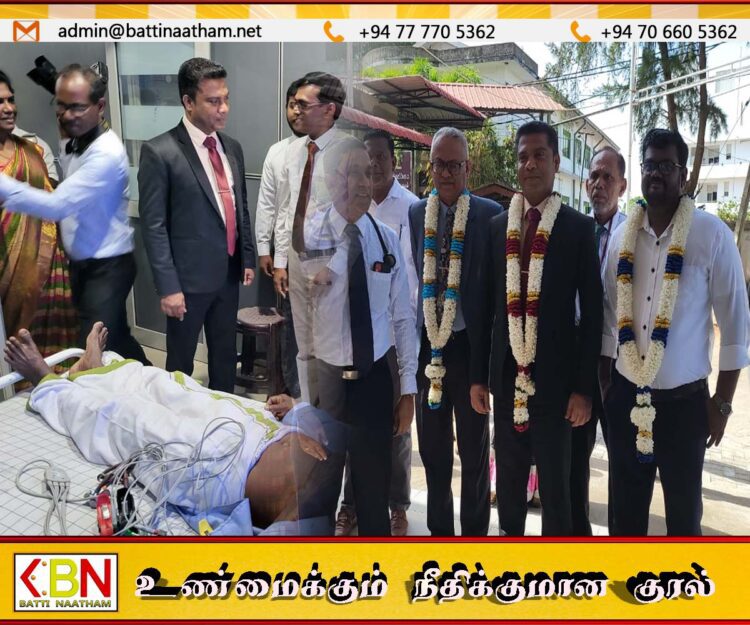 மட்டக்களப்பு போதனா வைத்தியசாலையின் இருதய சத்திர சிகிச்சைப் பிரிவு வைபவரீதியாக திறந்து வைப்பு