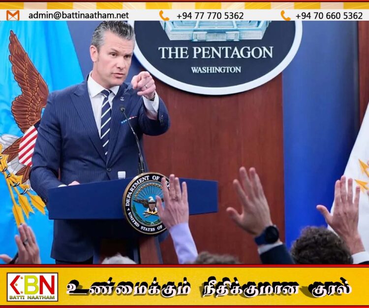 பத்திரிகை சுதந்திரம் மீது கை வைத்த பென்டகன்; பல அமைப்புக்கள் கண்டனம்